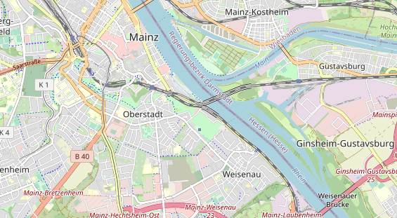 Luxushotel auf Karte