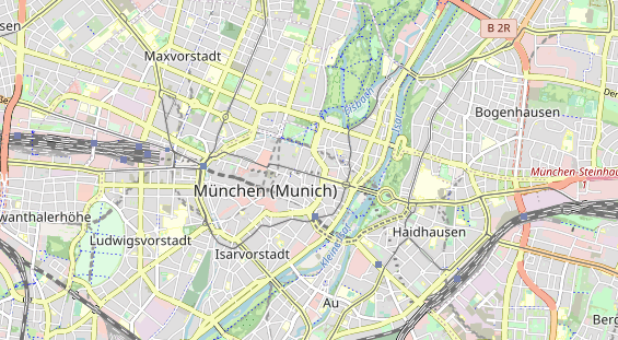 Luxushotel auf Karte