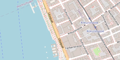 Luxushotel auf Satellitenbild