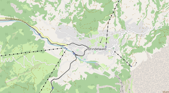 Luxushotel auf Karte