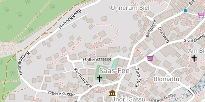 Luxushotel auf Satellitenbild