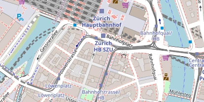 Luxushotel auf Satellitenbild