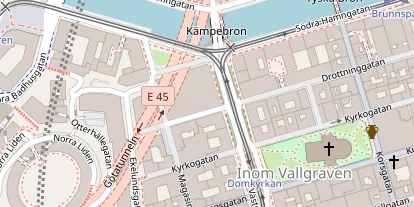 Luxushotel auf Satellitenbild