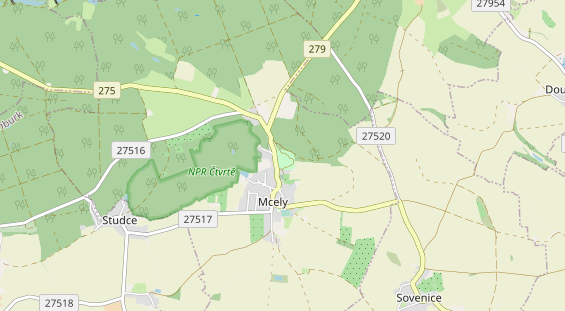 Luxushotel auf Karte