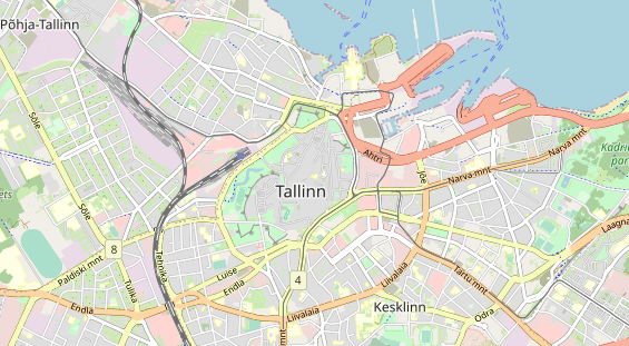 Luxushotel auf Karte