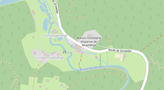 Luxushotel auf Karte