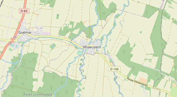 Luxushotel auf Karte