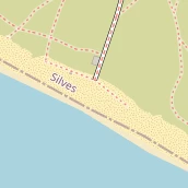 Luxushotel auf Karte