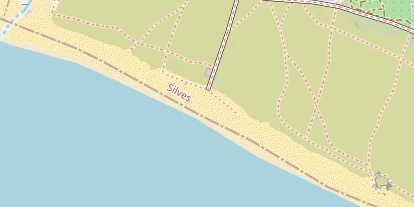 Luxushotel auf Satellitenbild