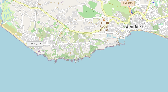 Luxushotel auf Karte