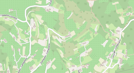 Luxushotel auf Karte