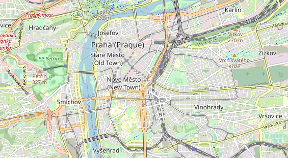 Luxushotel auf Karte