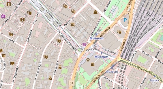 Luxushotel auf Satellitenbild