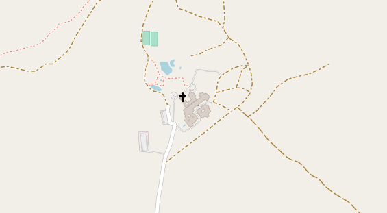 Luxushotel auf Karte