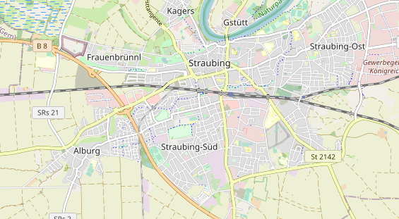 Luxushotel auf Karte