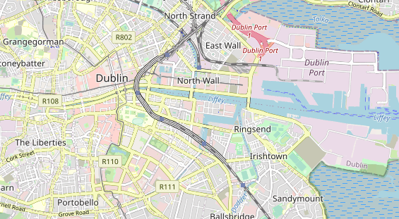 Luxushotel auf Karte