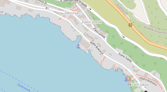 Luxushotel auf Satellitenbild