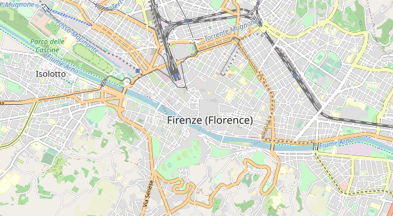 Luxushotel auf Karte