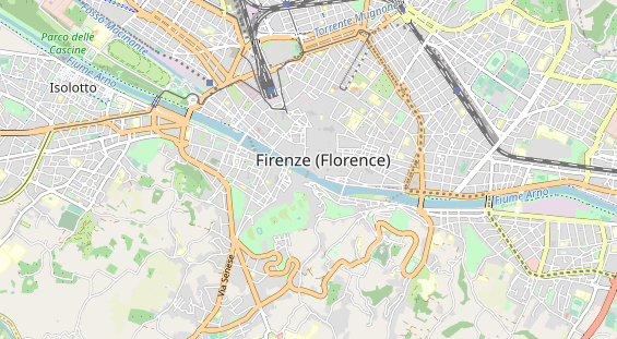 Luxushotel auf Karte