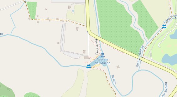 Luxushotel auf Satellitenbild