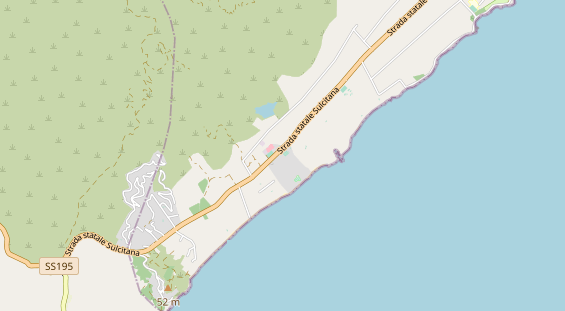 Luxushotel auf Karte