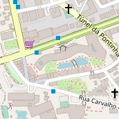 Luxushotel auf Karte