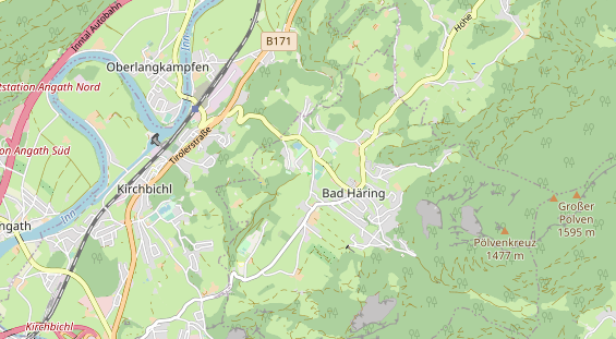 Luxushotel auf Karte