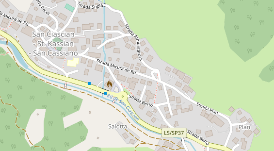 Luxushotel auf Satellitenbild