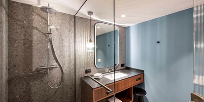Luxusurlaub - Sauna - Kötzing - Moderne Badezimmer - Seeglück Hotel Forelle