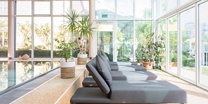 Luxusurlaub - Wellnessbereich - Gemütlicher Ruheraum im Hotel Forelle - Seeglück Hotel Forelle