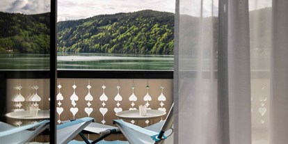 Luxusurlaub - Parkplatz: kostenlos beim Hotel - Gössering - Den Millstätter See direkt vom Balkon aus genießen - Seeglück Hotel Forelle