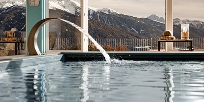 Luxusurlaub - Pools: Infinity Pool - Actionpool - Panoramahotel Huberhof****s