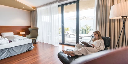 Luxusurlaub - Umgebungsschwerpunkt: Therme - Südtirol - Suiten - Zimmer in Meran - Marling Suedtirol  - Parkhotel Marlena - Adults Only 14+