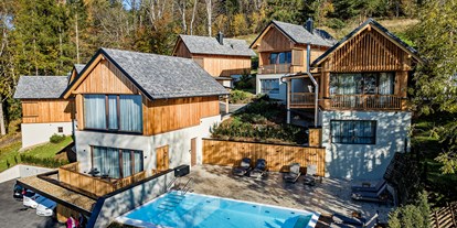 Luxusurlaub - Pools: Außenpool beheizt - Steiermark - Hideaway Hotel**** Montestyria Chalets & Suiten