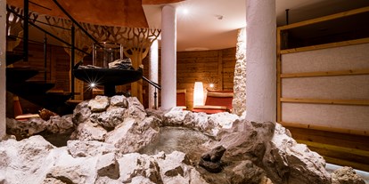 Luxusurlaub - Saunalandschaft: finnische Sauna - Savinela SPA - Granbaita Dolomites