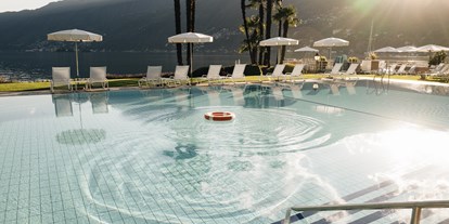 Luxusurlaub - Saunalandschaft: geschlechtergetrennte Sauna - Hotel Eden Roc Ascona 
