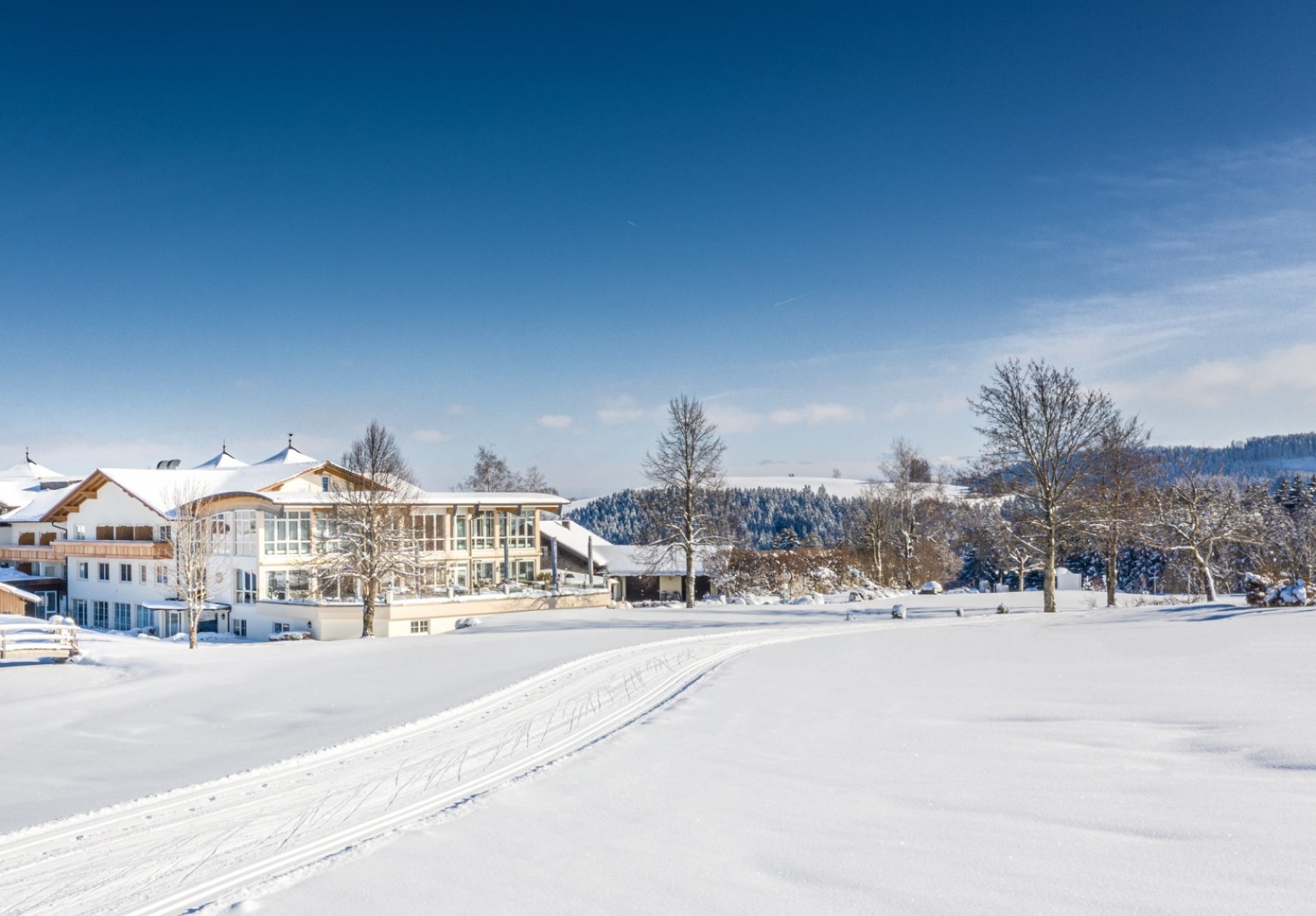 Luxushotel - Hoteleigene Loipe vorort - Hanusel Hof Golf & Wellness Hotel