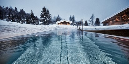 Luxusurlaub - Pools: Außenpool beheizt - Serfaus - Hotel Post Lech Außenpool - Hotel Post Lech