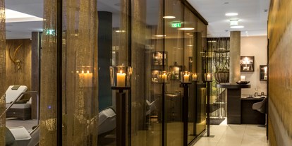 Luxusurlaub - Saunalandschaft: finnische Sauna - Ellmau - Hotel Restaurant Spa Rosengarten