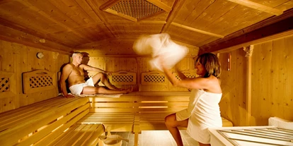 Luxusurlaub - Saunalandschaft: finnische Sauna - Nußdorf (Landkreis Traunstein) - Wellnessresort Seiwald