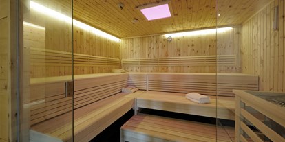Luxusurlaub - Saunalandschaft: Textilsauna - Schönau am Königssee - Sauna DAS.GOLDBERG - Das Goldberg