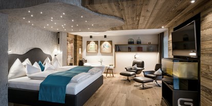 Luxusurlaub - Bettgrößen: Doppelbett - Ullach - Spa Suite L DAS.GOLDBERG - Das Goldberg