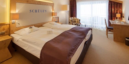 Luxusurlaub - Bettgrößen: Doppelbett - Haldenwang (Landkreis Oberallgäu) - Zimmer Heidelbeere - Schüle´s Gesundheitsresort & Spa