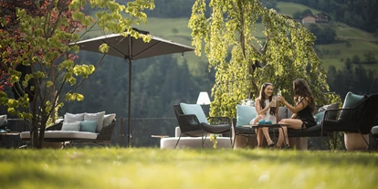 Luxusurlaub - Saunalandschaft: Außensauna - St. Leonhard im Pitztal - Quellenhof Luxury Resort Passeier