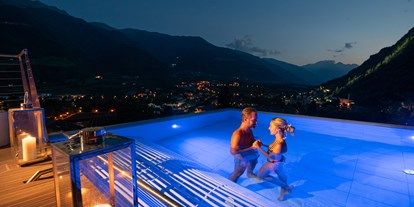 Luxusurlaub - Parkplatz: kostenlos beim Hotel - Trentino-Südtirol - Kuschelextra: Private Sky Pool - Preidlhof***** Luxury DolceVita Resort