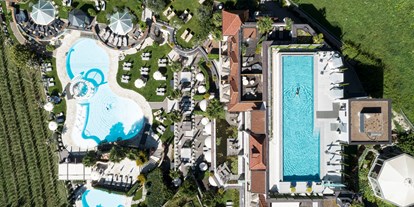 Luxusurlaub - Langschläferfrühstück - Trentino-Südtirol - Outdoor Pools & mediterraner Park - Preidlhof***** Luxury DolceVita Resort
