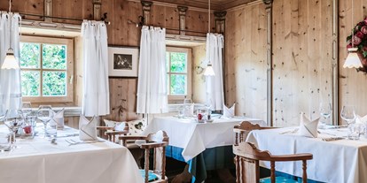 Luxusurlaub - Restaurant: Gourmetrestaurant - Wolkenstein (Trentino-Südtirol) - Hotel Pienzenau am Schlosspark 