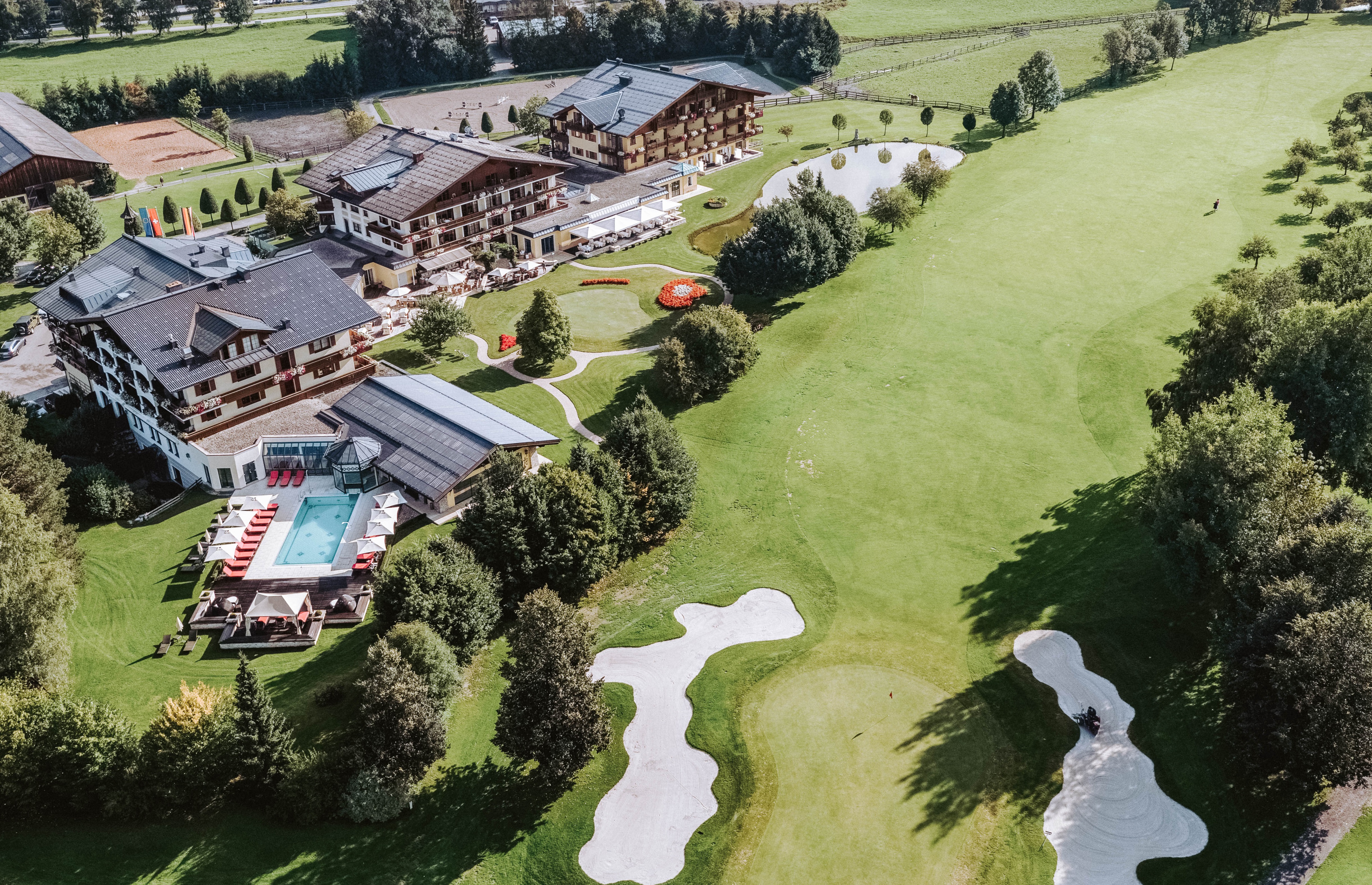 Luxushotel - Golfhotel direkt am Golfplatz Radstadt im Salzburger Land - Hotel Gut Weissenhof ****S