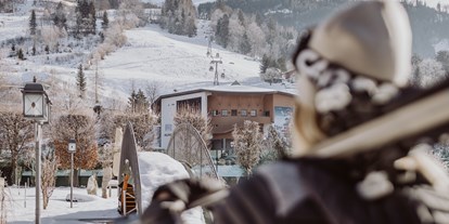 Luxusurlaub - Pools: Außenpool beheizt - Lahn (Hallstatt) - Skiurlaub direkt an der Piste - Hotel Berghof | St. Johann in Salzburg