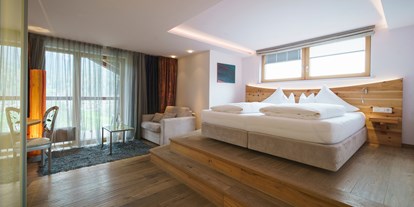 Luxusurlaub - Saunalandschaft: geschlechtergetrennte Sauna - Hotel Krallerhof